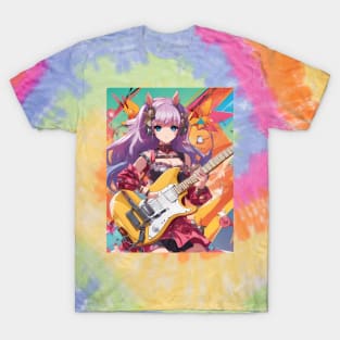 Bass Guitar Anime T-Shirt